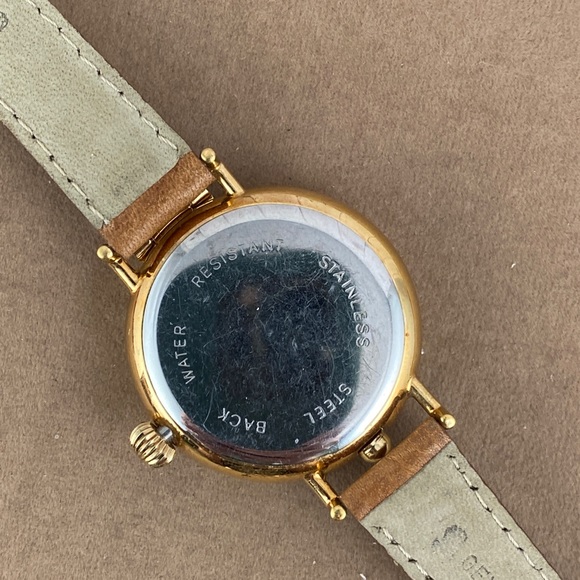 Vintage Eddie Bauer 18KGP Field Watch Flip Top Crystal Guard - Picture 6 of 11